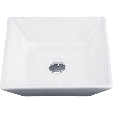darrahopens Home & Garden > Bathroom Accessories Bathroom Ceramic Rectangular Above Countertop Basin for Vanity