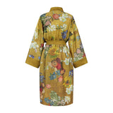Darrahopens Home & Garden > Bathroom Accessories Bedding House Van Gogh Partout des Fleurs Gold Kimono Bath Robe Large/Extra Large