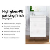 darrahopens Home & Garden > Bathroom Accessories Cefito 400mm Bathroom Vanity Basin Cabinet Sink Storage Wall Hung Ceramic Basins Wall Mounted White