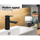 darrahopens Home & Garden > Bathroom Accessories Cefito Basin Mixer Tap Faucet Bathroom Vanity Counter Top WELS Standard Brass Black