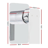 darrahopens Home & Garden > Bathroom Accessories Cefito Bathroom Mixer Tap Faucet Rain Shower head Set Hot And Cold Diverter DIY Chrome