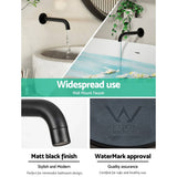 Darrahopens Home & Garden > Bathroom Accessories Cefito Bathroom Spout Wall Mounted Faucet Basin Sink Laundry Bathtub Black