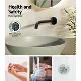 Darrahopens Home & Garden > Bathroom Accessories Cefito Bathroom Spout Wall Mounted Faucet Basin Sink Laundry Bathtub Black