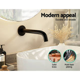 Darrahopens Home & Garden > Bathroom Accessories Cefito Bathroom Spout Wall Mounted Faucet Basin Sink Laundry Bathtub Black