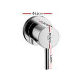 Darrahopens Home & Garden > Bathroom Accessories Cefito Bathroom Tap Shower Twin Tap Faucet Basin Sink Bath Swivel Chrome