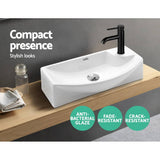 darrahopens Home & Garden > Bathroom Accessories Cefito Ceramic Basin 46cm X15cm