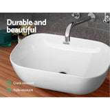 darrahopens Home & Garden > Bathroom Accessories Cefito Ceramic Bathroom Basin Sink Vanity Above Counter Basins White Hand Wash