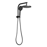 darrahopens Home & Garden > Bathroom Accessories Cefito WELS 9'' Rain Shower Head Set Round Handheld High Pressure Wall Black