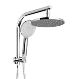 darrahopens Home & Garden > Bathroom Accessories Cefito WELS 9'' Rain Shower Head Set Round Handheld High Pressure Wall Chrome