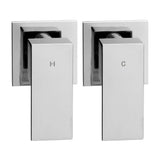 darrahopens Home & Garden > Bathroom Accessories Cefito WELS 9'' Rain Shower Head Taps Round Handheld High Pressure Wall Chrome