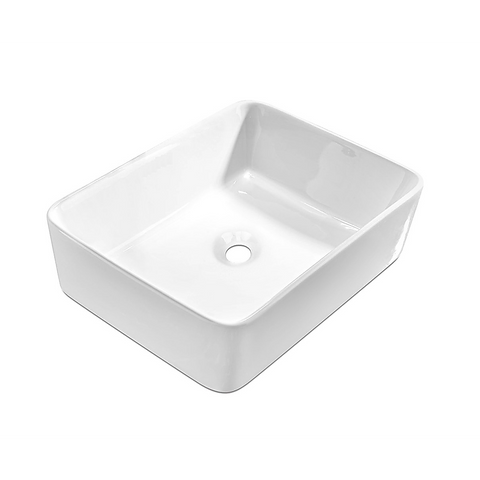 Darrahopens Home & Garden > Bathroom Accessories Ceramic Bathroom Basin Vanity Sink Square Above Counter Top Mount Bowl