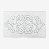 darrahopens Home & Garden > Bathroom Accessories Cotton Medallion Tufted Non Slip Jacquard Bath mat