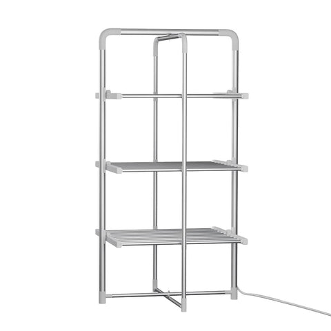 Darrahopens Home & Garden > Bathroom Accessories Devanti Electric Heated Towel Clothes Rail Rack Airer Dryer Warmer Stand 300W