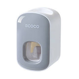 Darrahopens Home & Garden > Bathroom Accessories Ecoco Wall mount auto ands Free Toothpaste Dispenser Automatic Toothpaste Squeezer Bathroom Toothpaste Holder