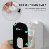 Darrahopens Home & Garden > Bathroom Accessories Ecoco Wall mount auto ands Free Toothpaste Dispenser Automatic Toothpaste Squeezer Bathroom Toothpaste Holder