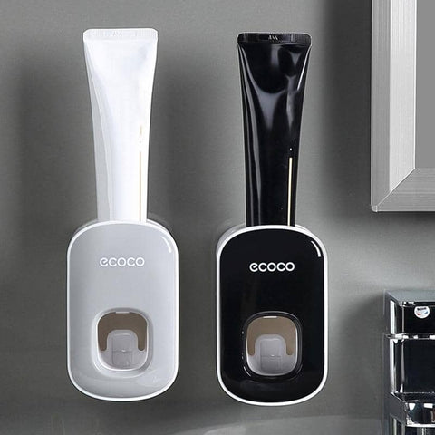 Darrahopens Home & Garden > Bathroom Accessories Ecoco Wall mount auto ands Free Toothpaste Dispenser Automatic Toothpaste Squeezer Bathroom Toothpaste Holder