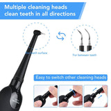 Darrahopens Home & Garden > Bathroom Accessories Electric Ultrasonic Dental Tartar Plaque Calculus Tooth Remover Set Kits Cleaner with LED Screen