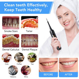 Darrahopens Home & Garden > Bathroom Accessories Electric Ultrasonic Dental Tartar Plaque Calculus Tooth Remover Set Kits Cleaner with LED Screen