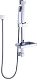 darrahopens Home & Garden > Bathroom Accessories Hand Held Shower Rail Soap Dish Bathroom Set