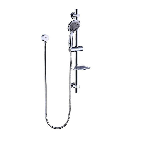 darrahopens Home & Garden > Bathroom Accessories Hand Held Shower Rail Soap Dish Bathroom Set