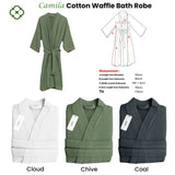 Darrahopens Home & Garden > Bathroom Accessories J Elliot Home Camila Cotton Waffle Bath Robe Coal