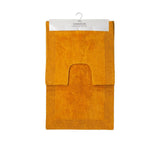 Darrahopens Home & Garden > Bathroom Accessories J.Elliot Home Home 2000GSM 2 Pce Dawson 100% Cotton Bath Mat Set Mustard