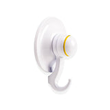 darrahopens Home & Garden > Bathroom Accessories KiahLoc 4PC White 72mm Suction Hook Removable