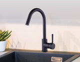 darrahopens Home & Garden > Bathroom Accessories Kitchen Mixer Tap Faucet Basin Laundry Sink - BLACK