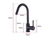 darrahopens Home & Garden > Bathroom Accessories Kitchen Mixer Tap Faucet Basin Laundry Sink - BLACK