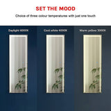 darrahopens Home & Garden > Bathroom Accessories LED Full Length Mirror Standing Floor Makeup Wall Light Mirror 1.6M