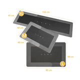 Darrahopens Home & Garden > Bathroom Accessories Lofiso Kitchen Door Mat Non-Slip Waterproof Floor Rug Carpet Anti-Oil Easy Clean L