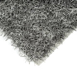 darrahopens Home & Garden > Bathroom Accessories Luxury High Pile Soft Non Slip Bathmat 50 x 80cm (Silver)