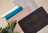 darrahopens Home & Garden > Bathroom Accessories Microfiber Soft Non Slip Bath Mat Check Design (Anthrazit)