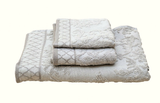 darrahopens Home & Garden > Bathroom Accessories Moroccan Jacquard Organic Terry Towels 6 pc Set