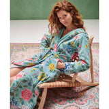 Darrahopens Home & Garden > Bathroom Accessories PIP Studio Good Evening Cotton Bath Robe Blue XL