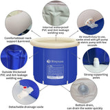 Darrahopens Home & Garden > Bathroom Accessories Portable Bathtub Bath Tub Folding Bathtub Portable PVC Water Tub Spa Bath Tub