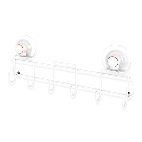 darrahopens Home & Garden > Bathroom Accessories PowerLoc Six Universal Hooks Removable Suction - White