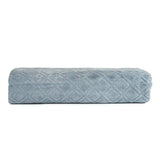 darrahopens Home & Garden > Bathroom Accessories Premium Velour Diamond Design Jacquard Bath Towel (Blue)