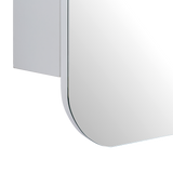 darrahopens Home & Garden > Bathroom Accessories Rectangle Wall Hung Bathroom Mirror Shaving Cabinet Vanity Matte White