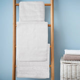 darrahopens Home & Garden > Bathroom Accessories Royal Comfort Eden Egyptian Cotton 600GSM 8 Piece Luxury Bath Towels Set - White