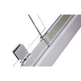 darrahopens Home & Garden > Bathroom Accessories Semi Frameless Shower Screen (74~82)x 195cm & (89~92)x 195cm Side AS/NZS Glass