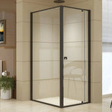 darrahopens Home & Garden > Bathroom Accessories Semi Frameless Shower Screen (74~82)x 195cm & (98~101)x 195cm Side AS/NZS Glass