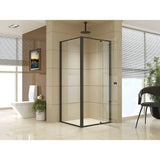 darrahopens Home & Garden > Bathroom Accessories Semi Frameless Shower Screen (74~82)x 195cm & (98~101)x 195cm Side AS/NZS Glass