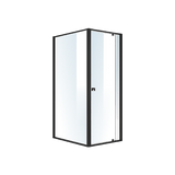 darrahopens Home & Garden > Bathroom Accessories Semi Frameless Shower Screen (74~82)x 195cm & (98~101)x 195cm Side AS/NZS Glass