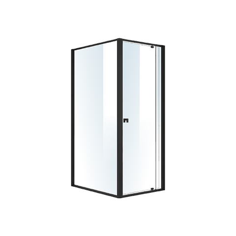 darrahopens Home & Garden > Bathroom Accessories Semi Frameless Shower Screen (74~82)x 195cm & (98~101)x 195cm Side AS/NZS Glass