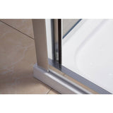 darrahopens Home & Garden > Bathroom Accessories Semi Frameless Shower Screen (74~82)x 195cm & (98~101)x 195cm Side AS/NZS Glass