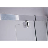 darrahopens Home & Garden > Bathroom Accessories Semi Frameless Shower Screen (82~90)x 195cm & (77~80)x 195cm Side AS/NZS Glass