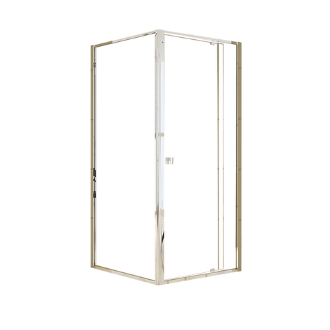 darrahopens Home & Garden > Bathroom Accessories Semi Frameless Shower Screen (82~90)x 195cm & (77~80)x 195cm Side AS/NZS Glass