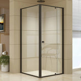 darrahopens Home & Garden > Bathroom Accessories Semi Frameless Shower Screen (82~90)x 195cm & (89~92)x 195cm Side AS/NZS Glass