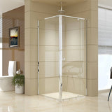 darrahopens Home & Garden > Bathroom Accessories Semi Frameless Shower Screen (82~90)x 195cm & (89~92)x 195cm Side AS/NZS Glass